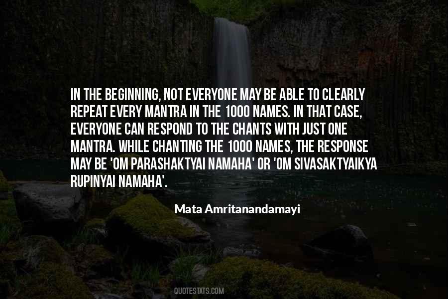 Mantra Quotes #971819