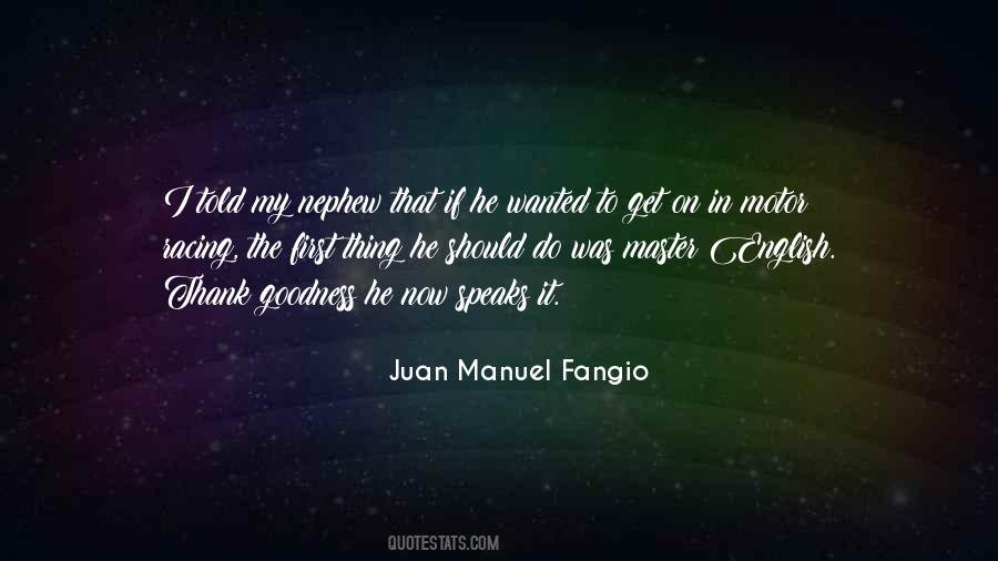 Manuel Fangio Quotes #1756739