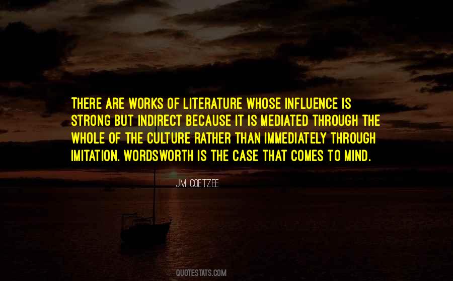 Quotes About Culture Influence #1416322