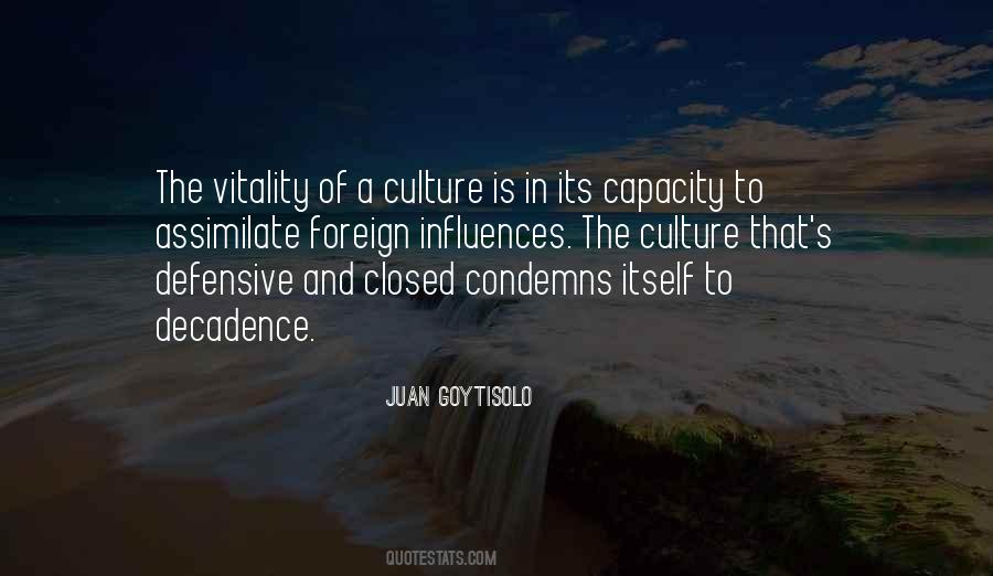 Quotes About Culture Influence #669733