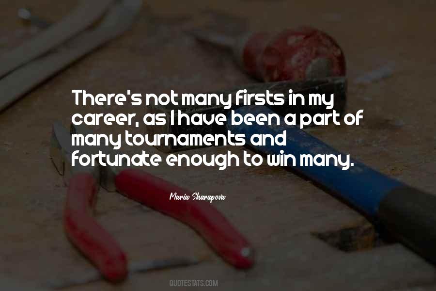 Many Firsts Quotes #1104935