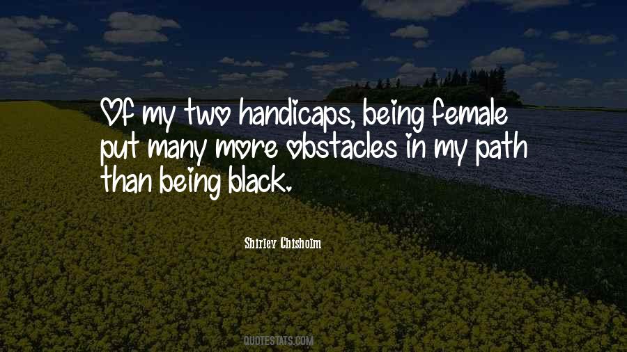 Many Obstacles Quotes #1188264