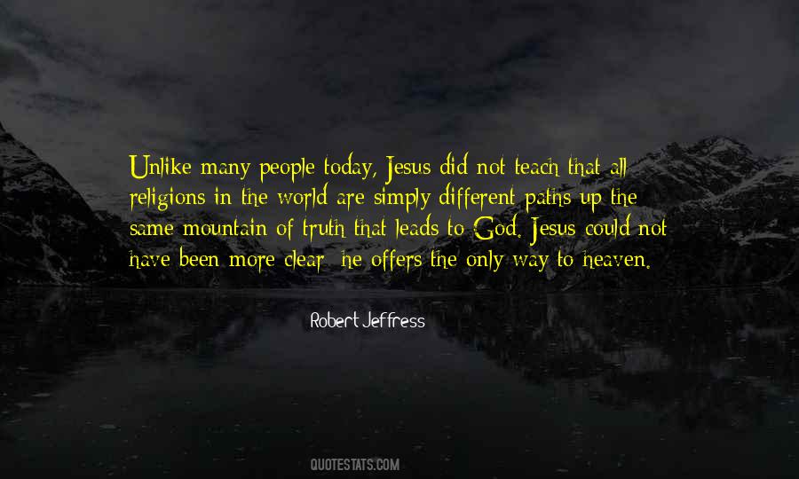 Many Paths To God Quotes #771003