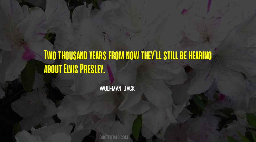 Many Years From Now Quotes #2216