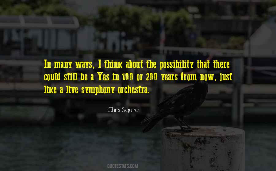 Many Years From Now Quotes #283456