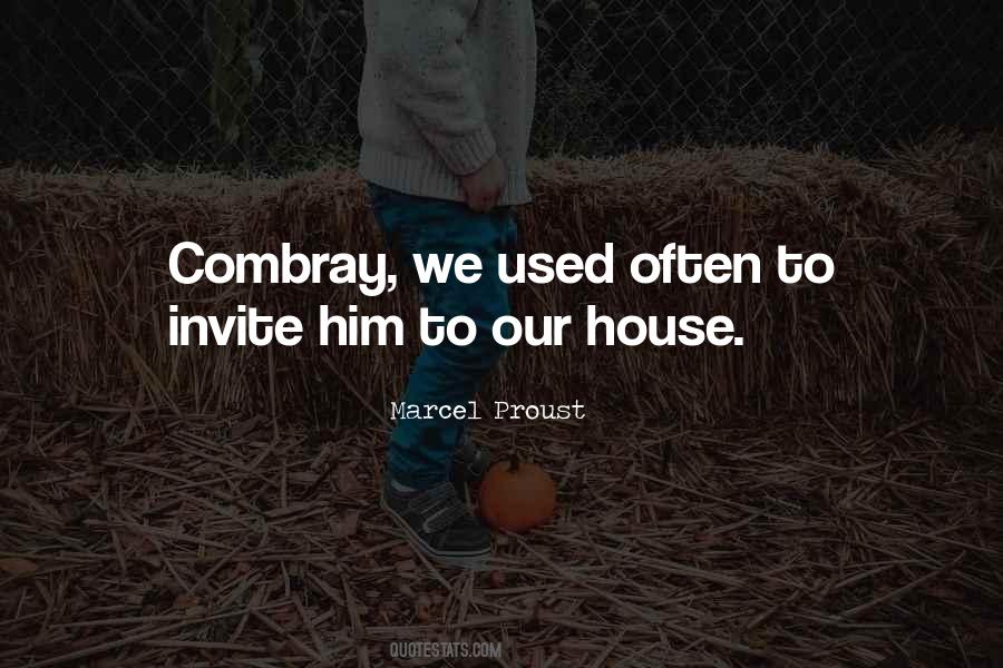 Marcel Proust Combray Quotes #1091704