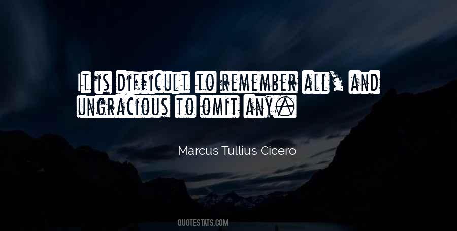 Marcus Tullius Quotes #77067