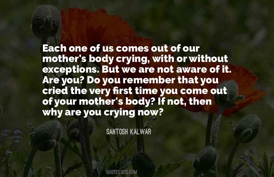 Quotes About Crying Out #514512