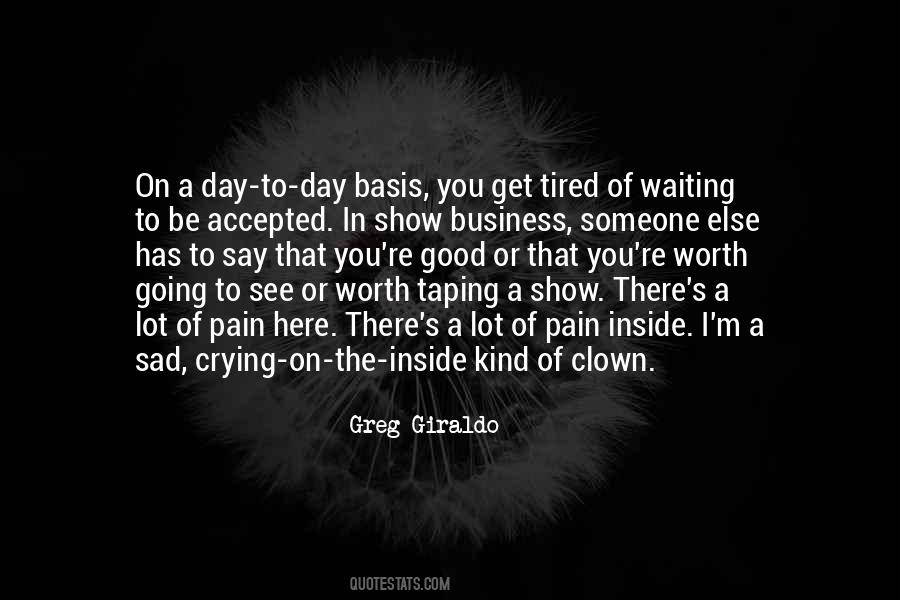 Quotes About Crying On The Inside #1332635