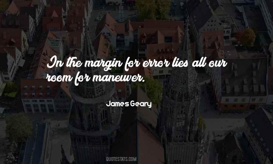 Margin Of Error Quotes #695436