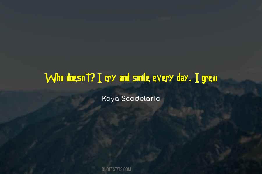 Quotes About Cry And Smile #727314