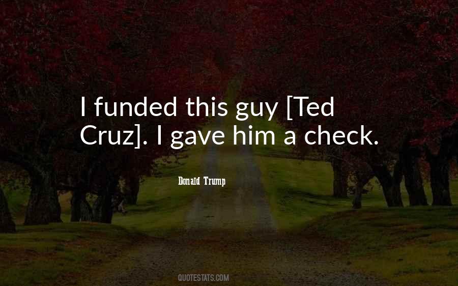 Quotes About Cruz #470729