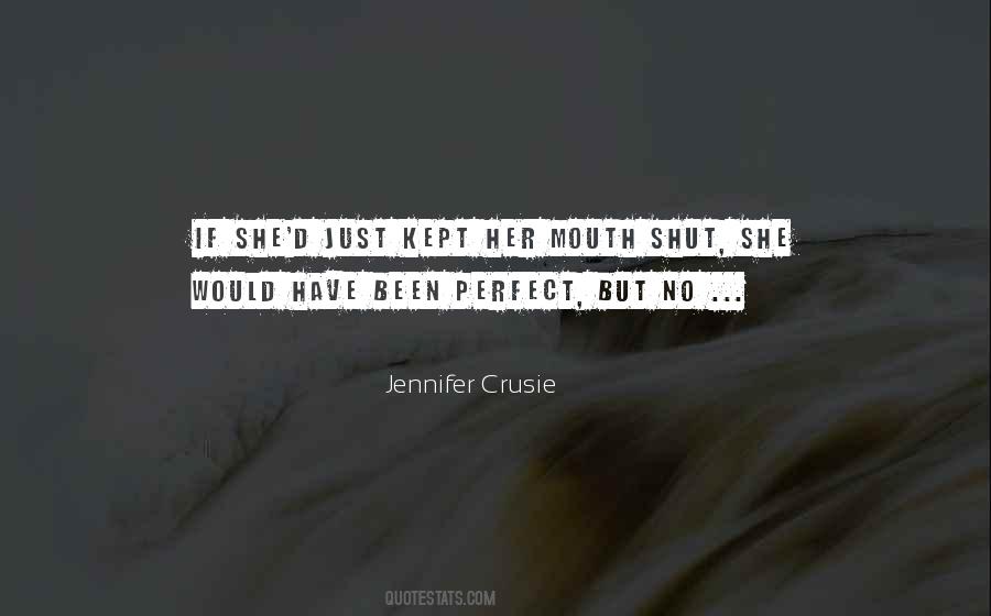 Quotes About Crusie #751185