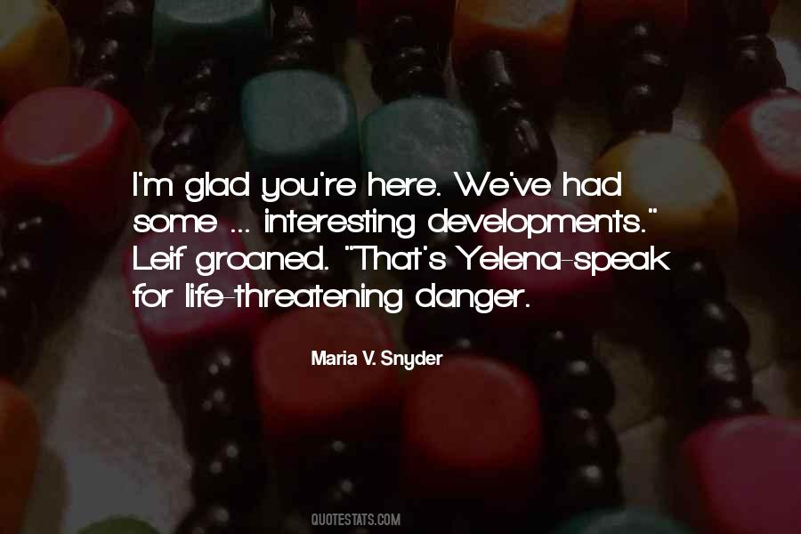 Maria Snyder Quotes #45331