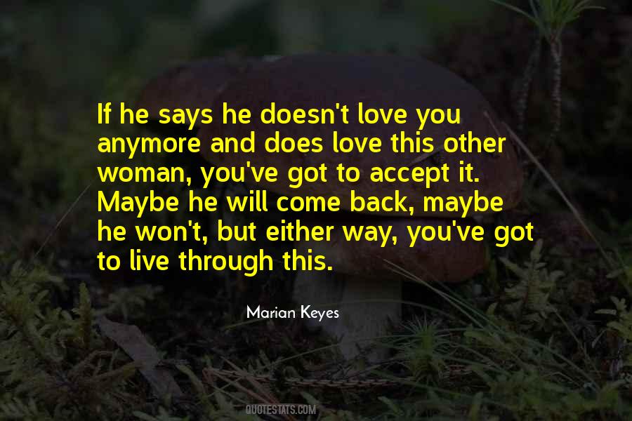 Marian Keyes Love Quotes #863992