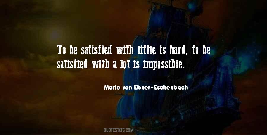 Marie Von Ebner Quotes #249068