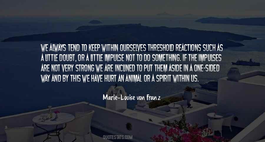 Marie Von Franz Quotes #400744