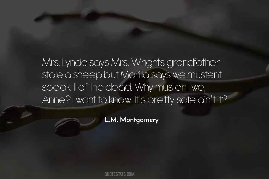 Marilla Quotes #1192081