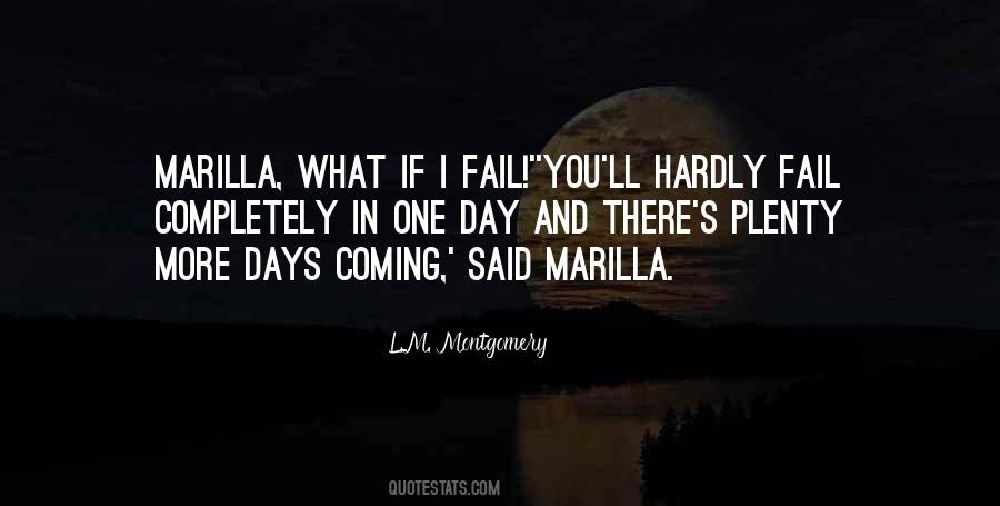 Marilla Quotes #812659