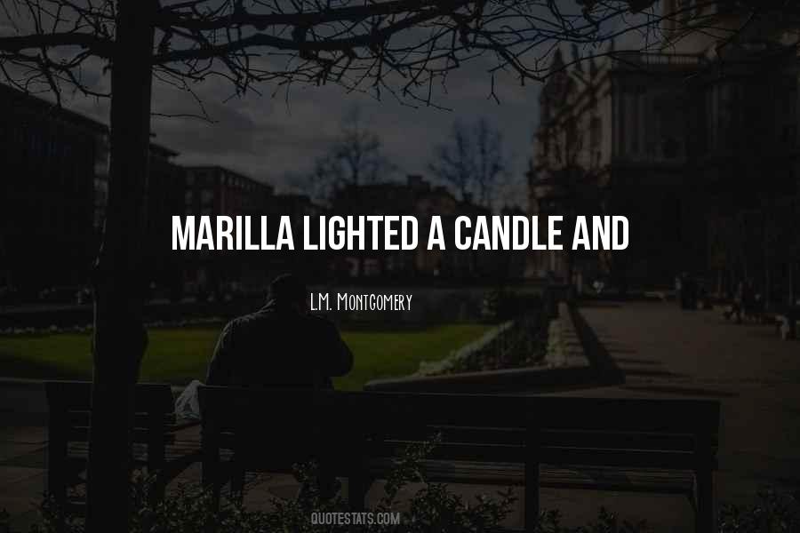 Marilla Quotes #912353