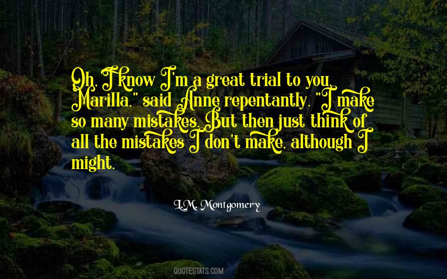Marilla Quotes #916900