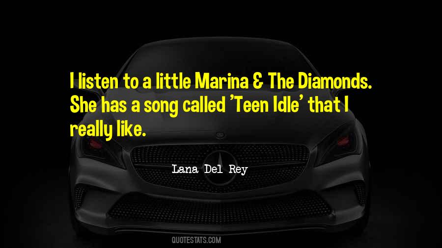 Marina & The Diamonds Quotes #1293755