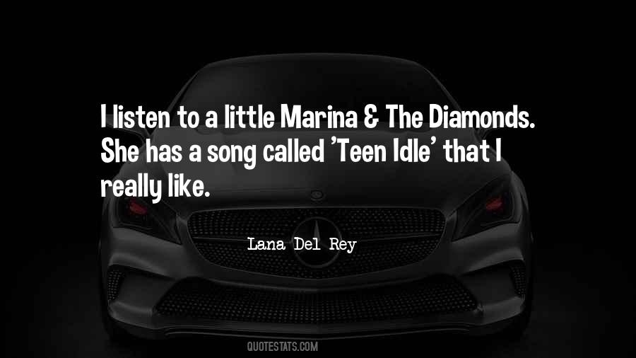 Marina Song Quotes #1293755