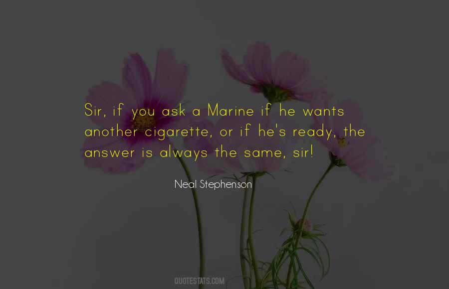 Marine Quotes #1186945