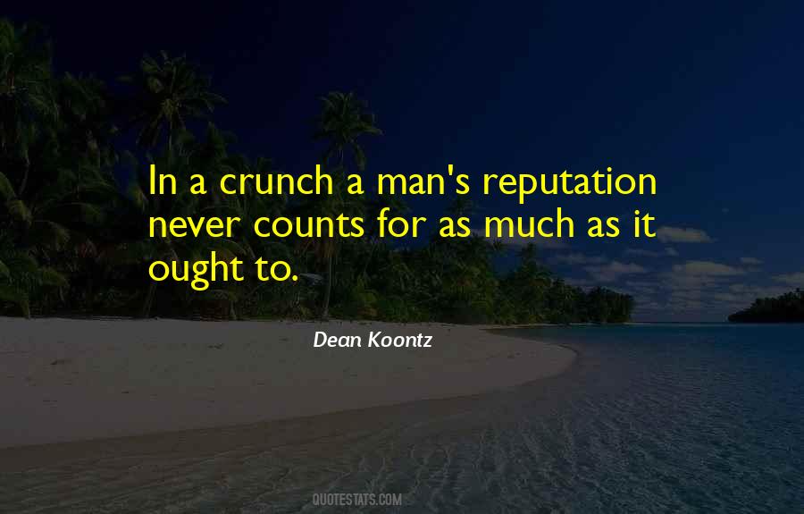 Quotes About Crunch #668327