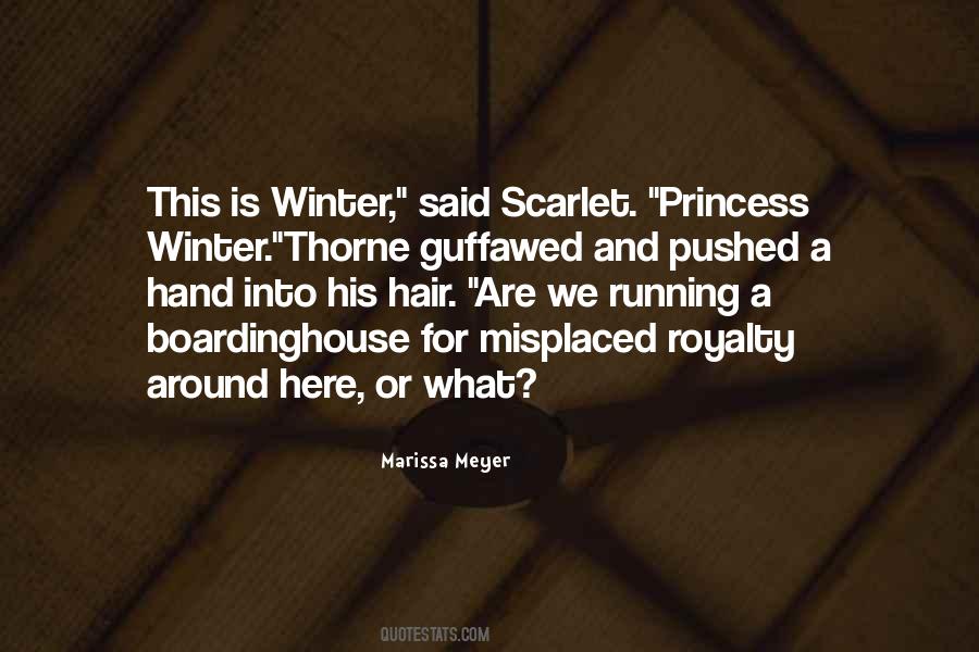 Marissa Meyer Winter Quotes #453885