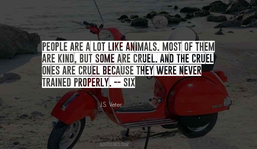 Quotes About Cruel People #440971