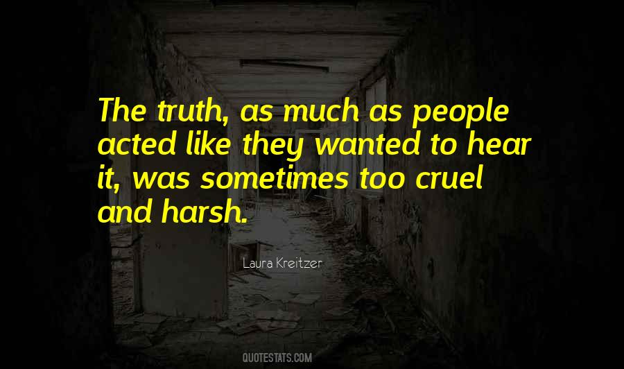 Quotes About Cruel People #497242