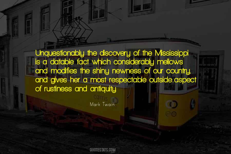 Mark Twain Mississippi Quotes #1021717