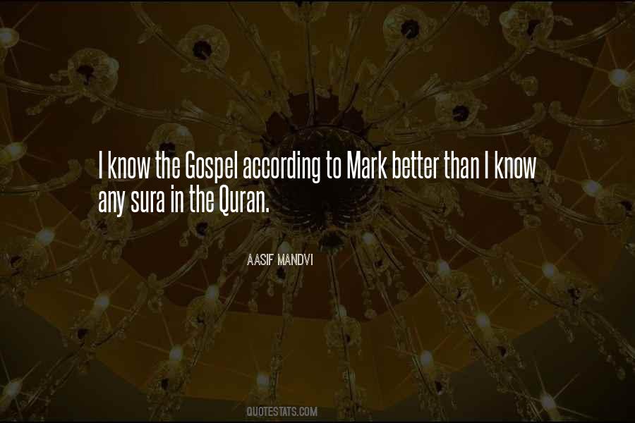 Mark's Gospel Quotes #1213519