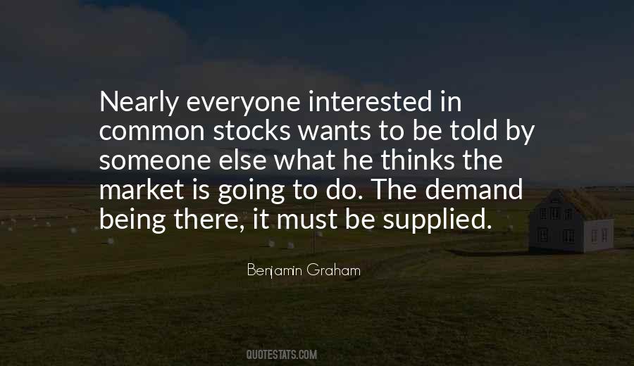 Market Demand Quotes #1625179