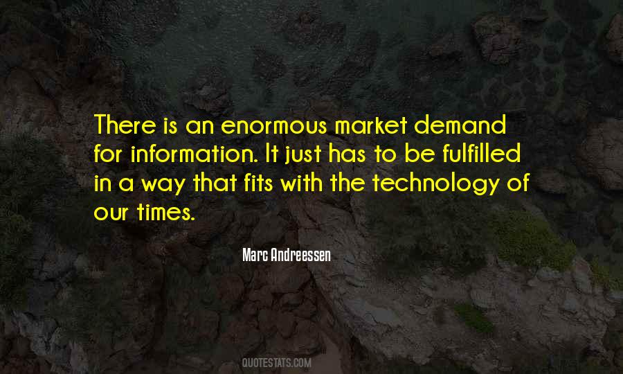 Market Demand Quotes #440842