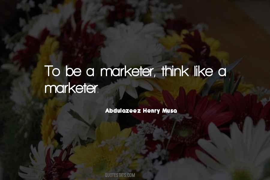 Marketer Quotes #1385312