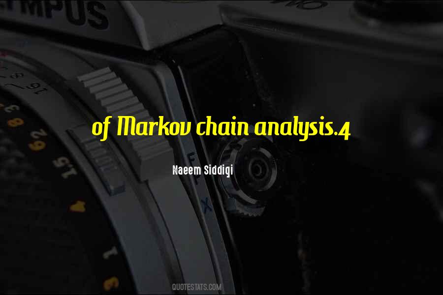 Markov Chain Quotes #720835