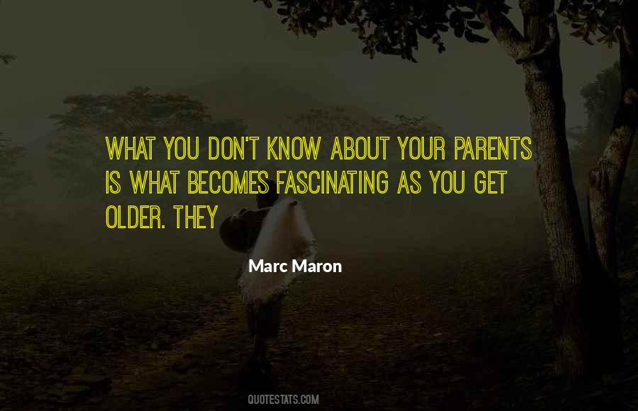 Maron Quotes #977645