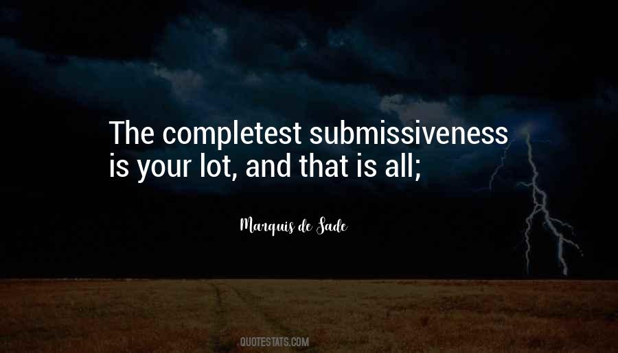Marquis Sade Quotes #435443