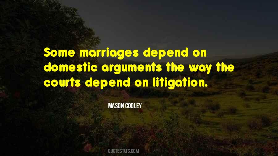 Marriage Arguments Quotes #1818777