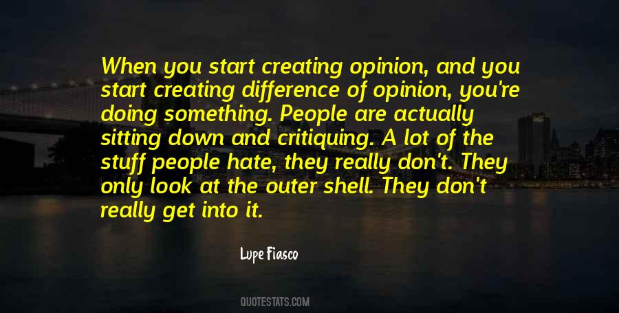 Quotes About Critiquing Others #1283369