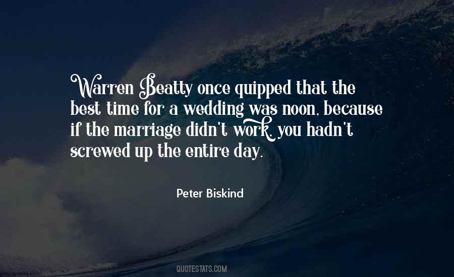 Marriage Didn't Work Quotes #1598654