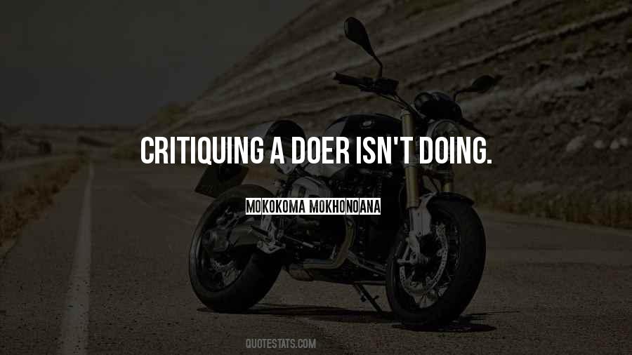 Quotes About Critiquing #1463179