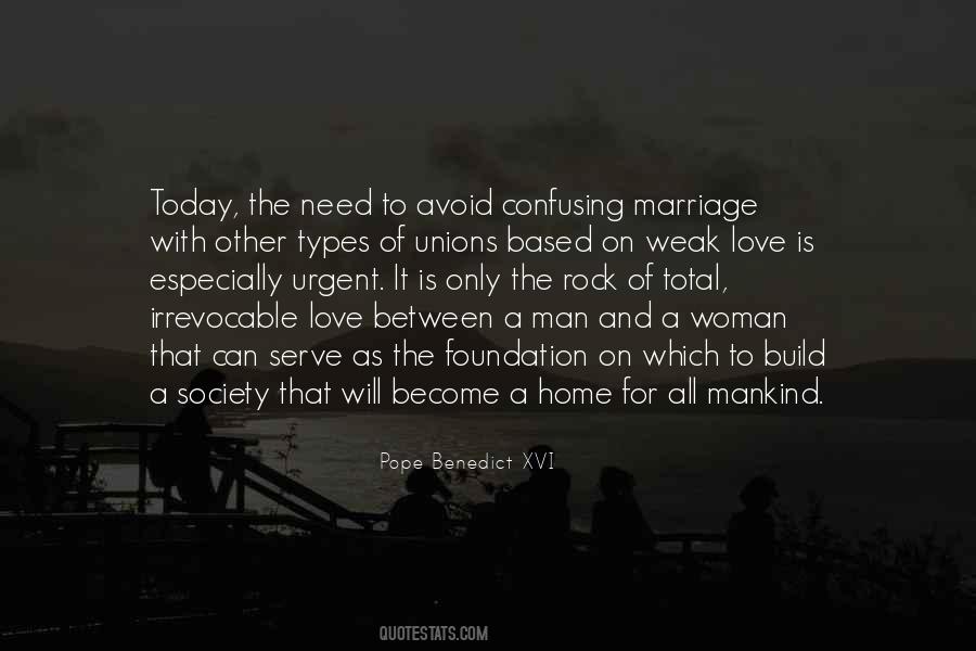 Marriage Foundation Quotes #171637 Marriage Foundation Quotes #171637
