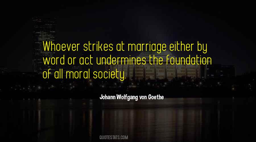 Marriage Foundation Quotes #211114 Marriage Foundation Quotes #211114