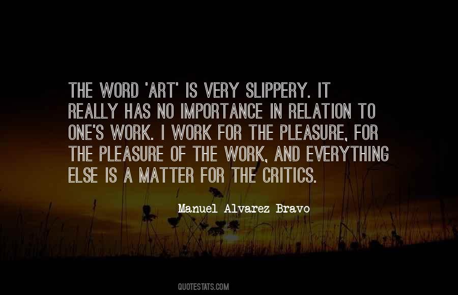 Quotes About Critics Art #1878088