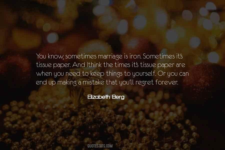 Marriage Is Forever Quotes #1621946