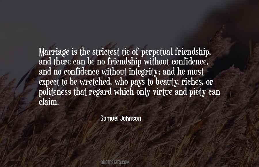 Marriage Is Friendship Quotes #613363