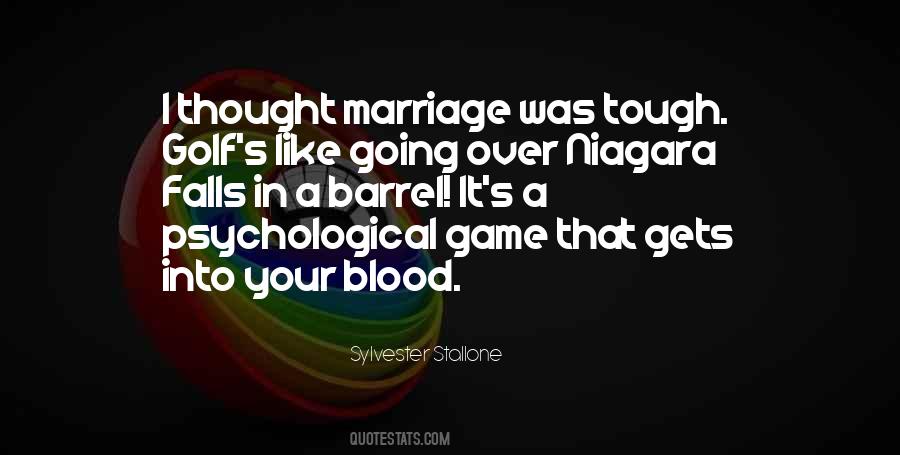Marriage Is Like Golf Quotes #1108930